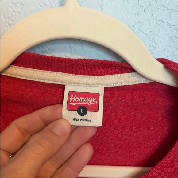 HOMAGE Red Elf Tee - Picture 2 of 2